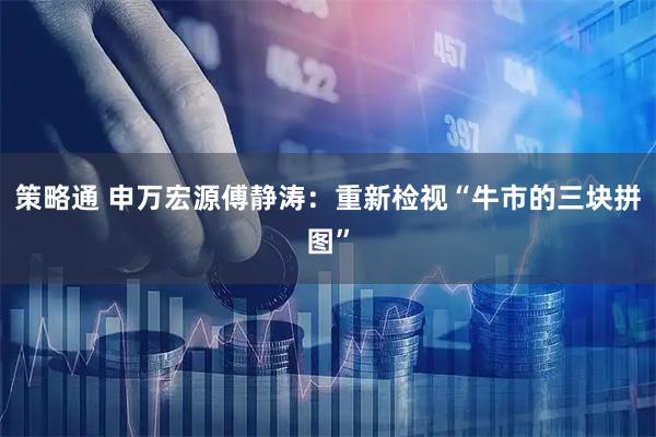 策略通 申万宏源傅静涛：重新检视“牛市的三块拼图”