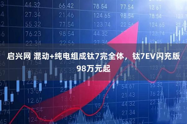 启兴网 混动+纯电组成钛7完全体，钛7EV闪充版98万元起